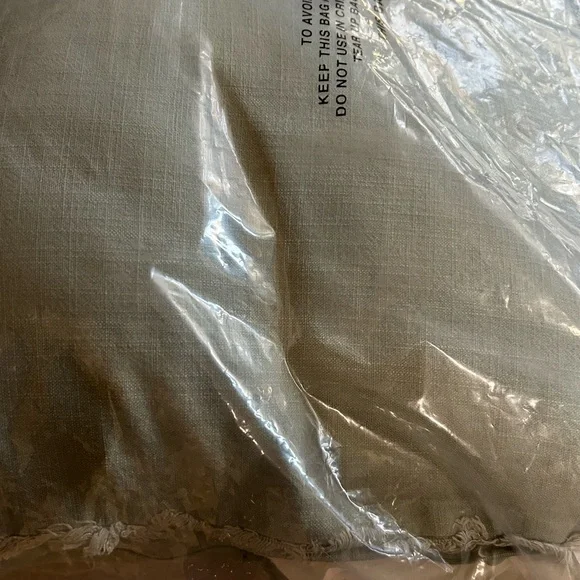 Casaluna Sage Heavyweight Linen Blend Euro Pillow - Picture 9 of 10